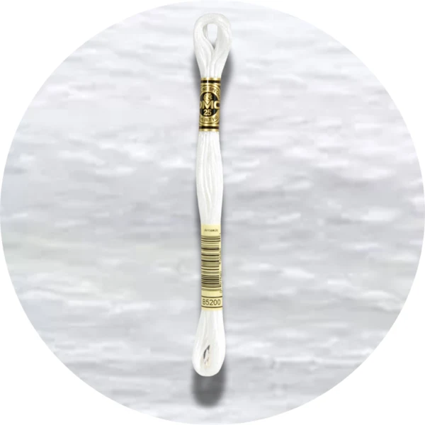 DMC Mouliné Spécial 25 Broderigarn, Ensfarvet, Neutrale nuancer